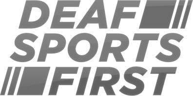 Deaf Sports First Logo